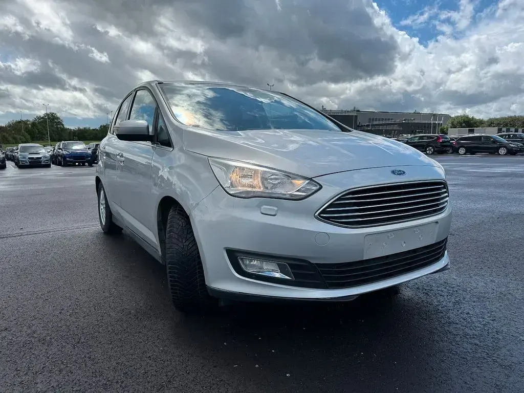 Gebraucht Ford C-MAX Titanium 150 PS (110 kW) 2015 Silber Van / Kleinbus