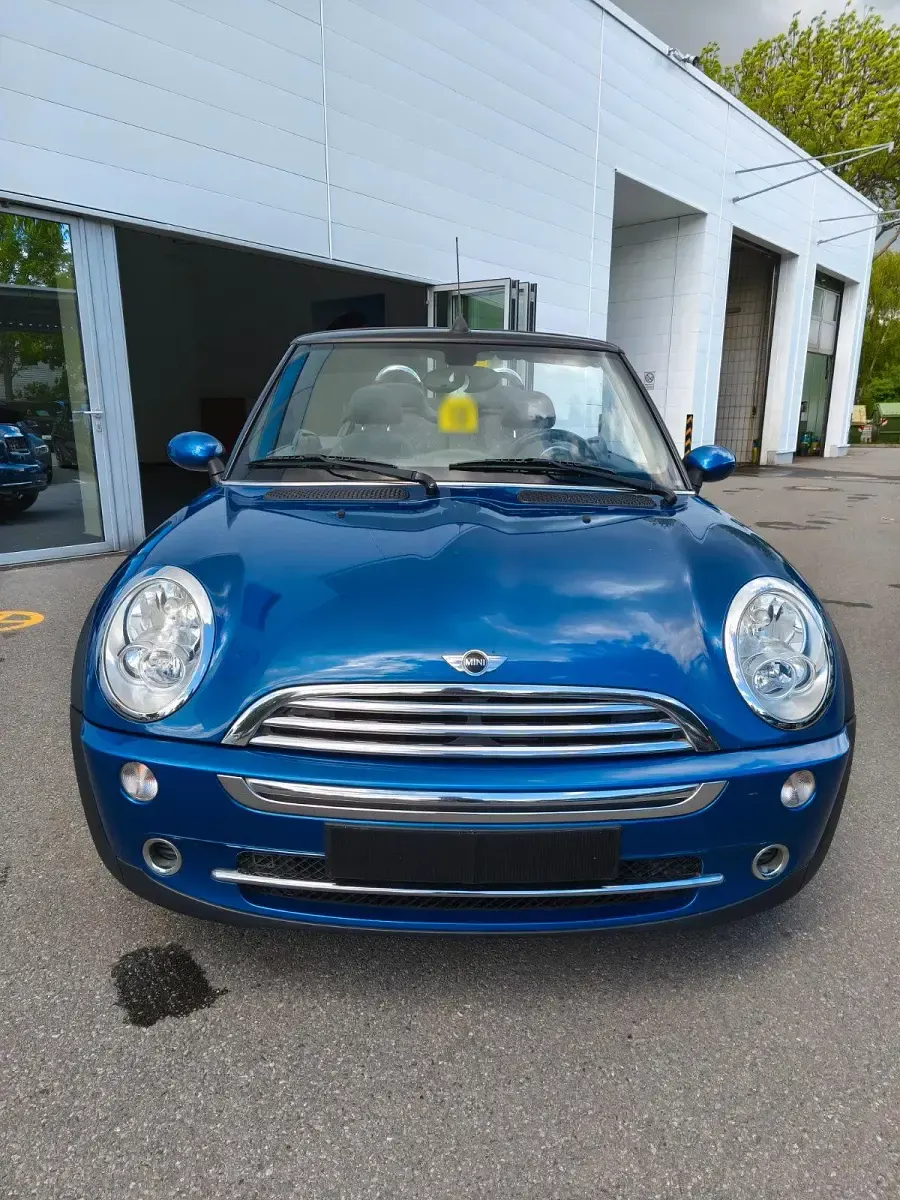 Gebraucht Mini One Cabriolet 90 PS (66 kW) 2007 Blau Cabrio