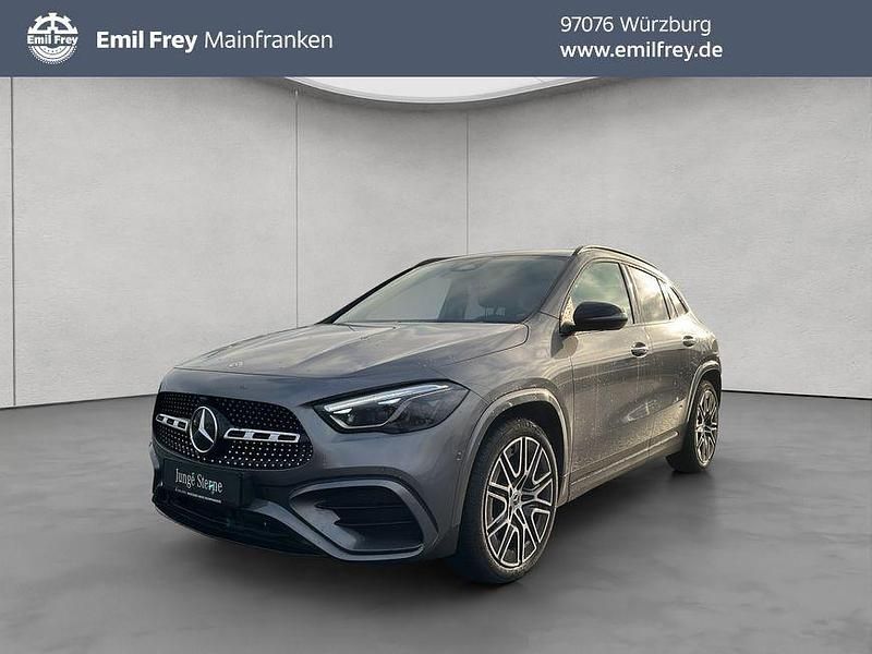 Mountaingrau metallic Gebraucht 2025 Mercedes GLA180 Advanced Plus SUV | 41.850 € (Teuer) - Bild 1/4