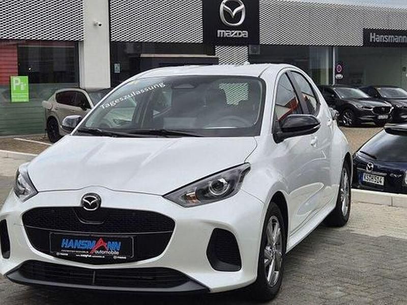 Weiss Neu 2025 Mazda 2 Exclusive-Line Kleinwagen | 26.390 € (Etwas zu teuer) - Bild 1/4