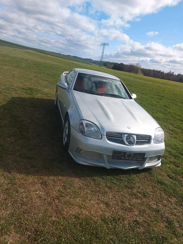 Silber Gebraucht 2000 Mercedes SLK200 Cabrio | 3.990 € (Guter Preis) - Bild 1/4