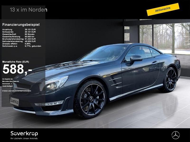 Gebraucht Mercedes SL63 AMG AMG 537 PS (394 kW) 2013 Grau Cabrio