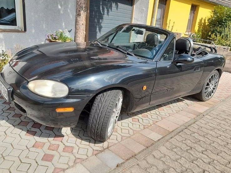 Gebraucht Mazda MX5 140 PS (102 kW) 1999 Schwarz Cabrio