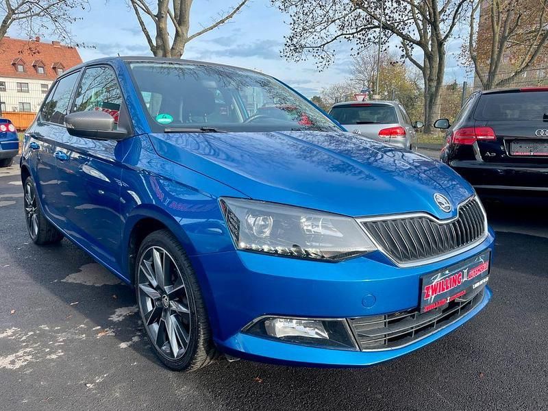 Gebraucht Skoda Fabia 90 PS (66 kW) 2015 Blau Limousine