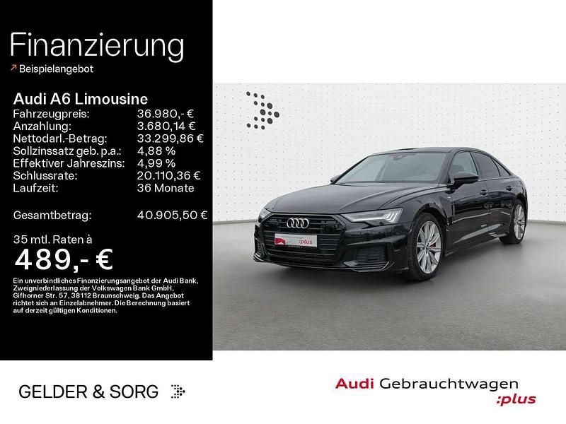 Vesuvgrau metallic Gebraucht 2020 Audi A6 S-Line Limousine | 36.980 € (Superpreis) - Bild 1/4