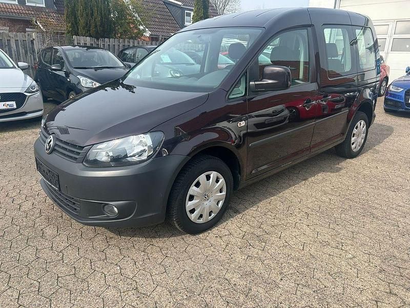 Gebraucht VW Caddy Trendline 109 PS (80 kW) 2011 Schwarz Van / Kleinbus