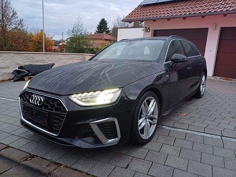 Schwarz Gebraucht 2019 Audi A4 S-Line Kombi | 27.150 € (Guter Preis) - Bild 1/4