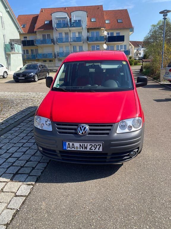 Brugt VW Caddy Life 105 HK (77 kW) 2009 Rød MPV