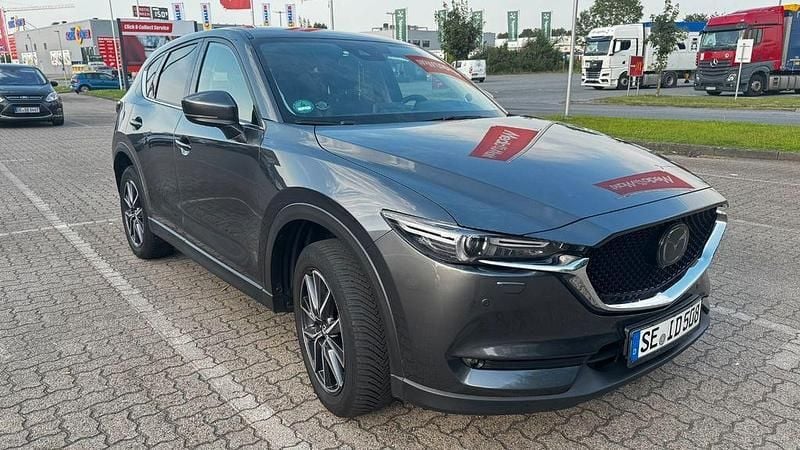 Grau Gebraucht 2018 Mazda CX-5 Sports-Line SUV | 16.200 € (Fairer Preis) - Bild 1/4