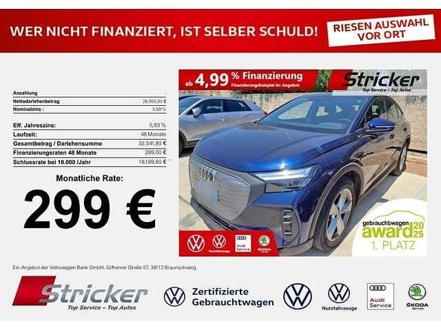 Gebraucht Audi Q4 Sportback e-tron 150 kW (204 PS) 2023 SUV