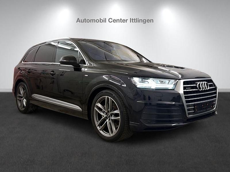 Gebraucht Audi Q7 S-Line 272 PS (200 kW) 2016 Orcaschwarz/deep black SUV