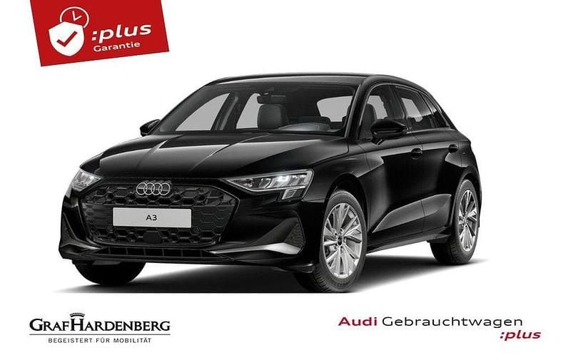 Schwarz Gebraucht 2024 Audi A3 Sportback Advanced Limousine | 28.530 € (Fairer Preis) - Bild 1/3