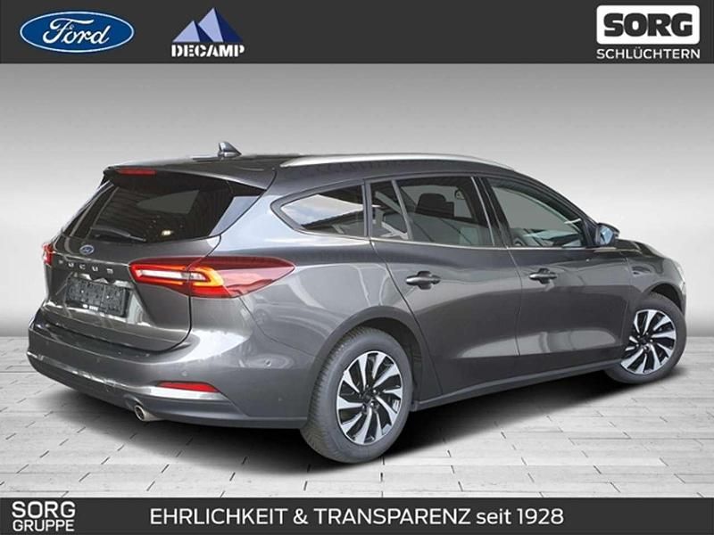Gebraucht Ford Focus Titanium 125 PS (91 kW) 2024 Grau, magneticgrau (metallic) Kombi