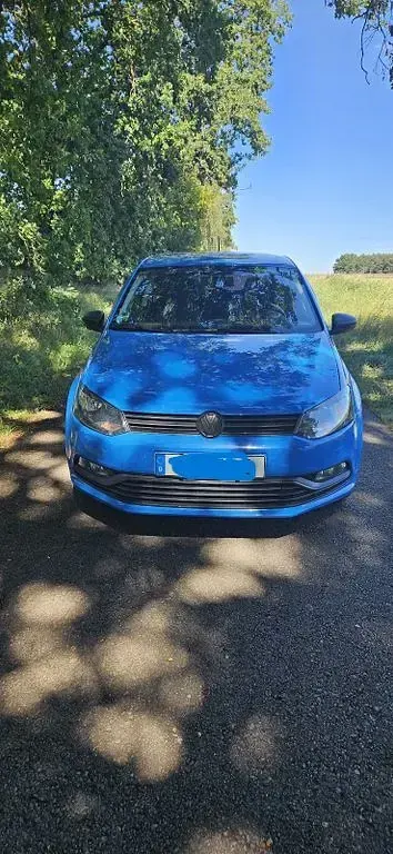 Gebraucht VW Polo Trendline 60 PS (44 kW) 2014 Blau Kleinwagen