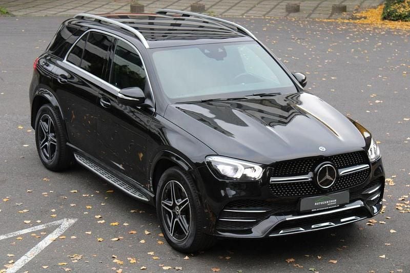 Schwarz Gebraucht 2020 Mercedes GLE350 AMG line SUV | 42.990 € (Superpreis) - Bild 1/4