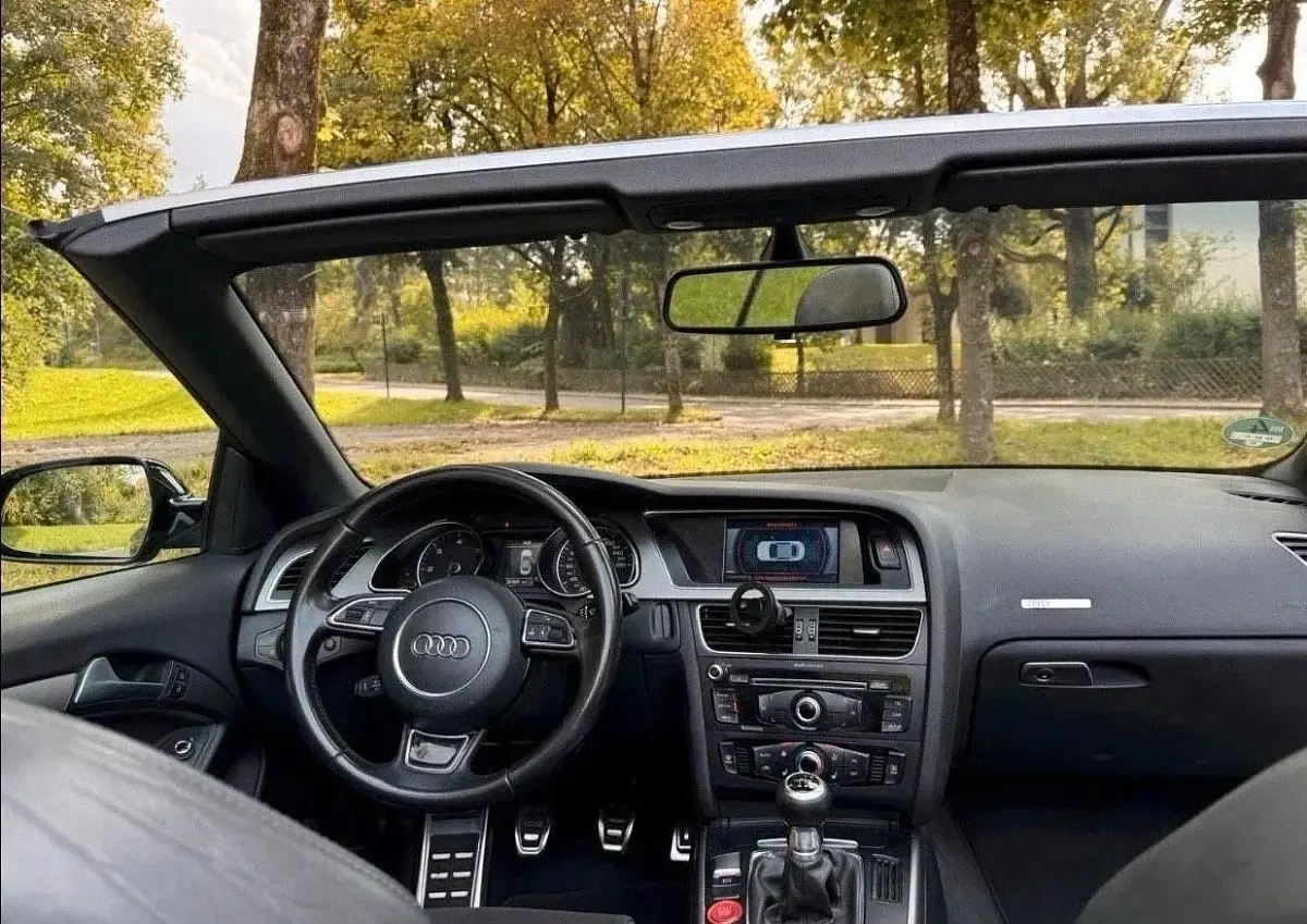 Usata Audi A5 Cabriolet 177 CV (130 kW) 2014 Nero Cabrio