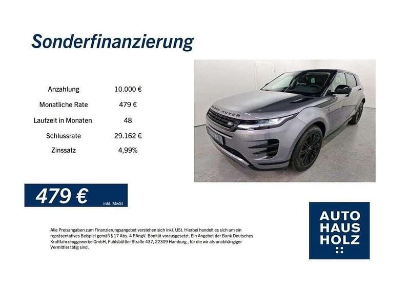 Eiger grey Gebraucht 2024 Land Rover Range Rover evoque SE Dynamic SUV | 49.890 € (Guter Preis) - Bild 1/4