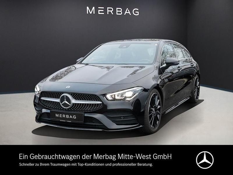 Unilack nachtschwarz Gebraucht 2019 Mercedes CLA180 Shooting Brake AMG Kombi | 27.900 € (Etwas zu teuer) - Bild 1/4