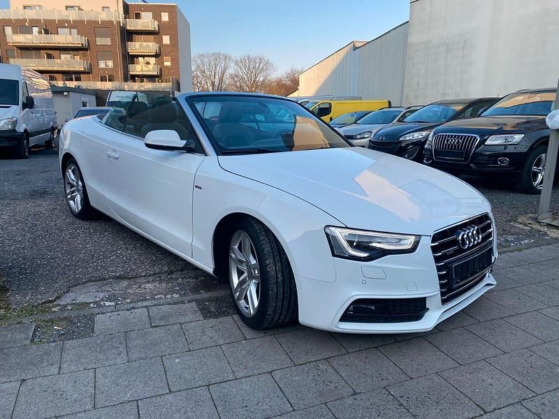 Gebraucht Audi A5 Cabriolet S-Line 177 PS (130 kW) 2012 Weiß Cabrio