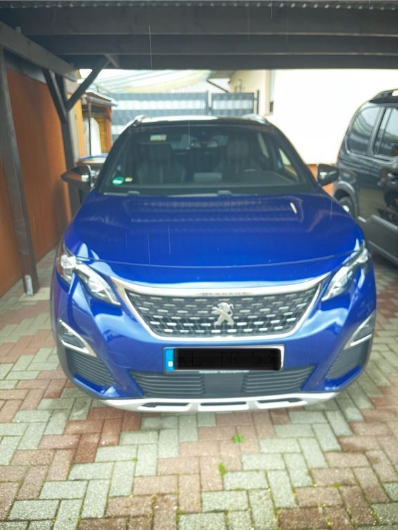 Blau Gebraucht 2018 Peugeot 3008 GT-line SUV | 19.200 € (Guter Preis) - Bild 1/4