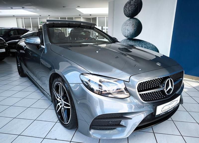 Grau Gebraucht 2018 Mercedes E400 Cabrio | 35.980 € (Superpreis) - Bild 1/4