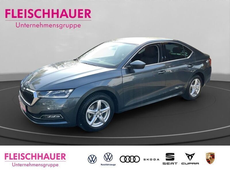 Grau Gebraucht 2021 Skoda Octavia Style Limousine | 19.480 € (Superpreis) - Bild 1/4