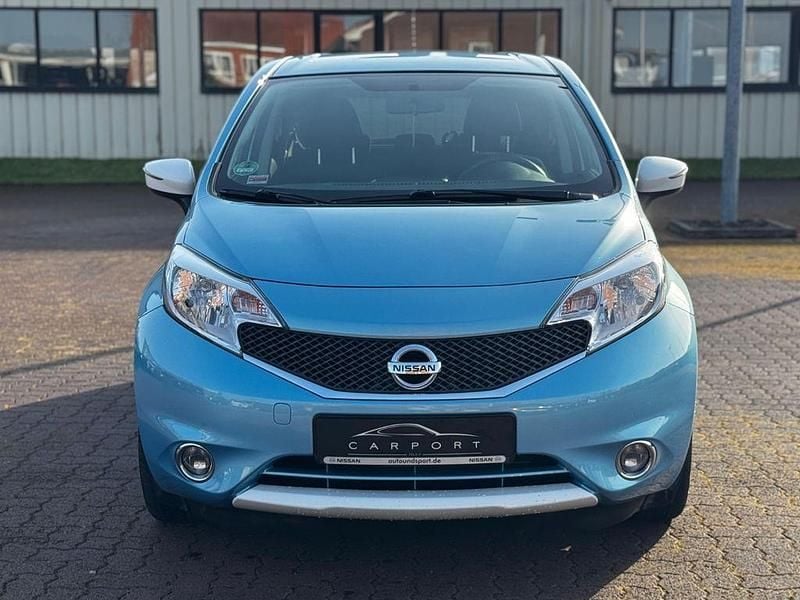 Gebraucht Nissan Note Acenta 80 PS (58 kW) 2014 Blau Kleinwagen