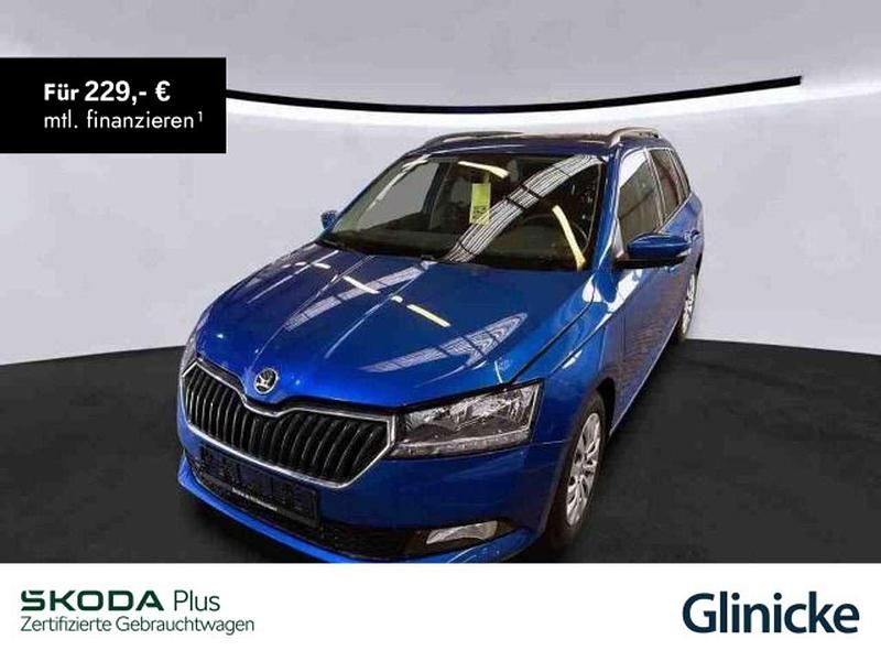 Blau Gebraucht 2022 Skoda Fabia Ambition Kombi | 16.833 € (Fairer Preis) - Bild 1/1