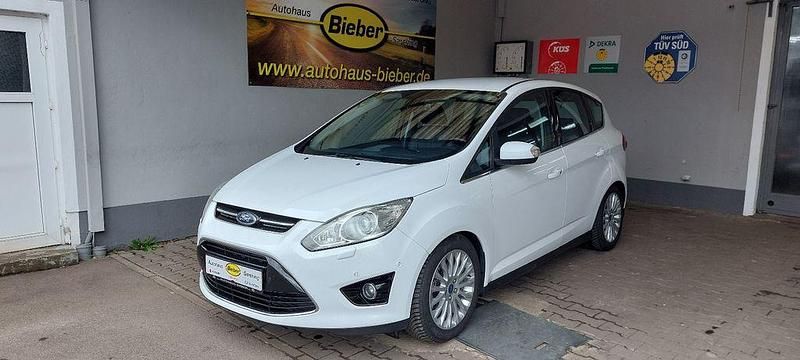 Gebraucht Ford C-MAX Titanium 140 PS (102 kW) 2012 Weiß Van / Kleinbus