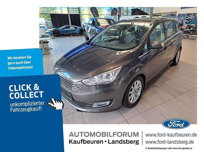 Magneticgrau (metallic) Gebraucht 2016 Ford Grand C-Max Van / Kleinbus | 11.990 € (Fairer Preis) - Bild 1/4