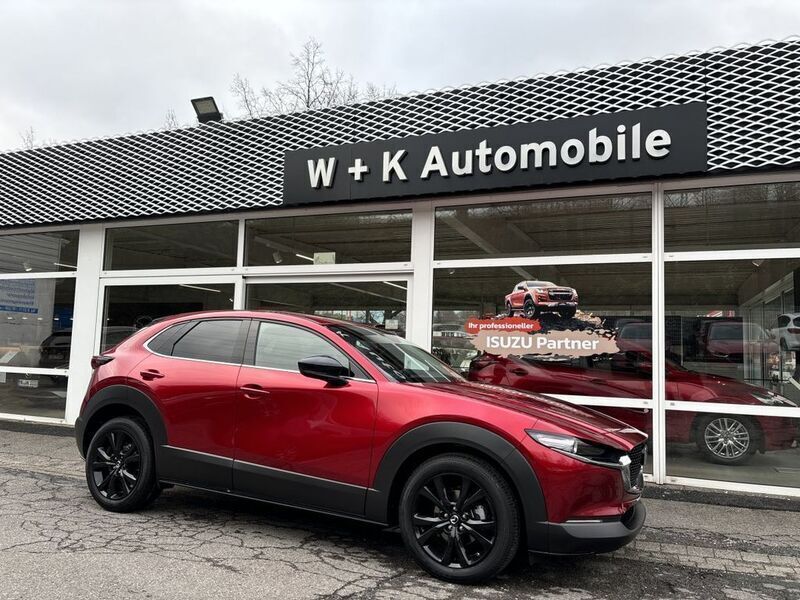 Rot Gebraucht 2024 Mazda CX-30 Homura-Line SUV | 26.990 € - Bild 1/3