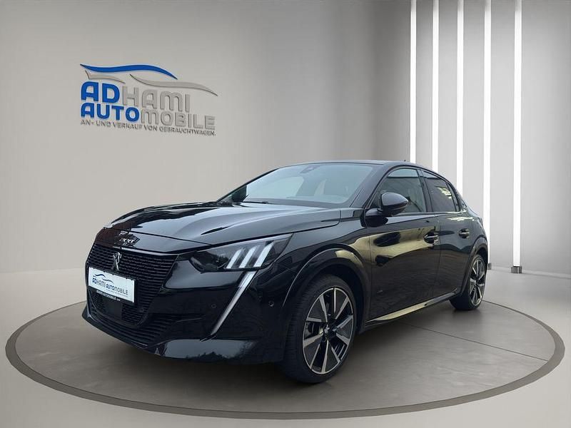 Schwarz Gebraucht 2021 Peugeot e-208 GT Kleinwagen | 16.980 € (Guter Preis) - Bild 1/4