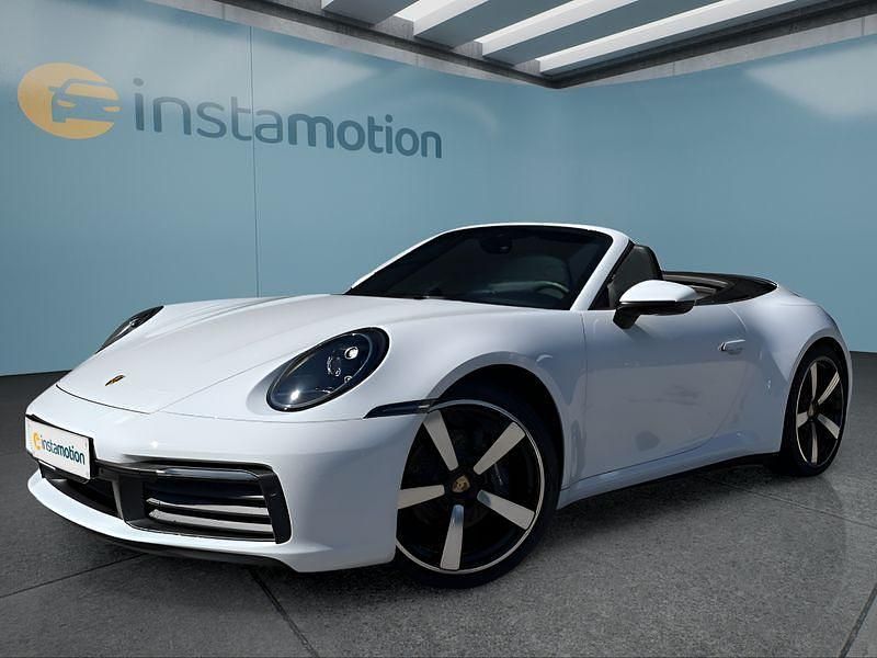 Weiß Gebraucht 2024 Porsche 911 Carrera Cabriolet Cabrio | 140.899 € (Teuer) - Bild 1/4