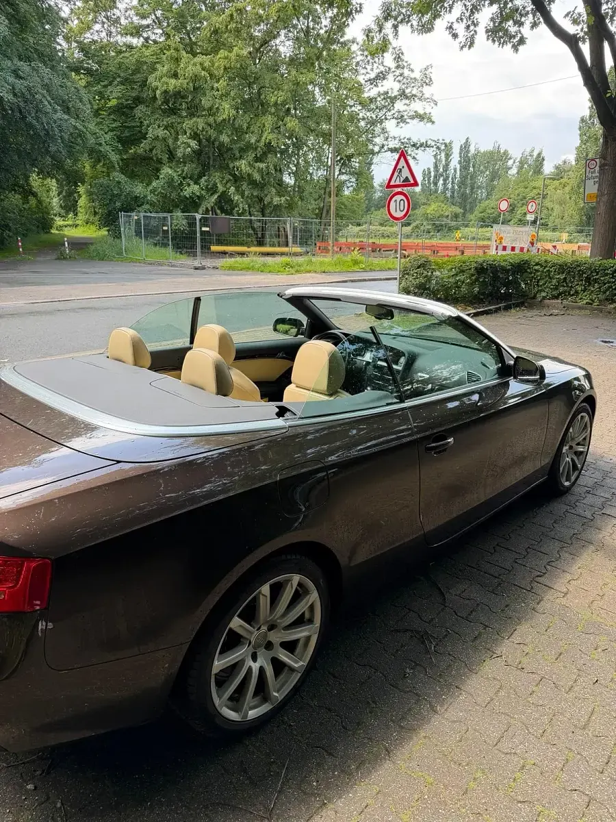 Gebraucht Audi A5 Cabriolet Comfort 211 PS (155 kW) 2011 Braun Cabrio
