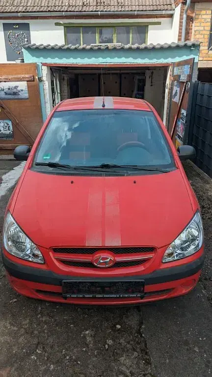 Gebraucht Hyundai Getz 88 PS (64 kW) 2008 Rot Kleinwagen