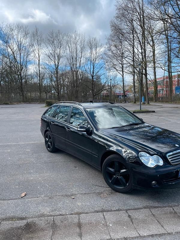 Gebraucht Mercedes C180 2007 Schwarz Kombi