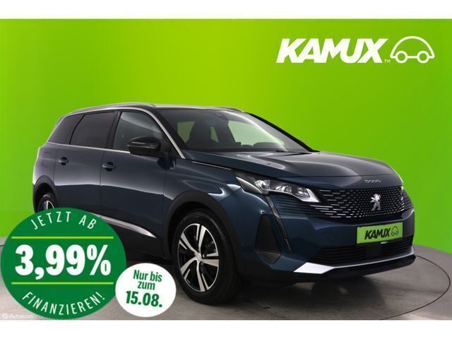 Celebes blue paint/metallic lacquer Gebraucht 2023 Peugeot 5008 GT Van / Kleinbus | 27.900 € (Superpreis) - Bild 1/3