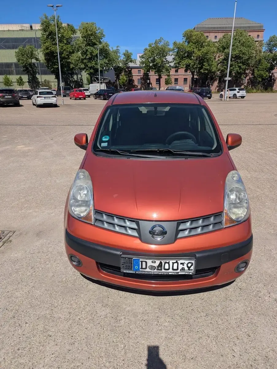 Gebraucht Nissan Note 110 PS (80 kW) 2007 Orange Kleinwagen