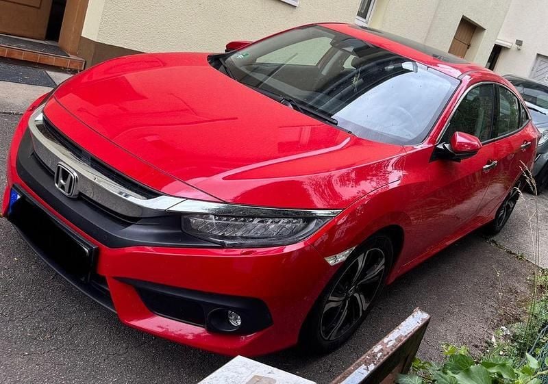 Rot Gebraucht 2019 Honda Civic Executive Limousine | 20.000 € (Fairer Preis) - Bild 1/4