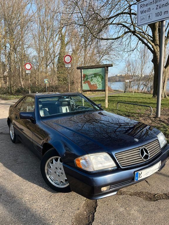 Gebraucht Mercedes SL320 231 PS (169 kW) 1994 Blau Cabrio