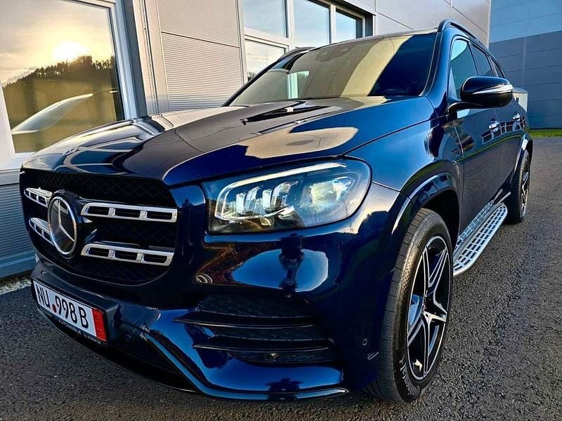 Blau Gebraucht 2020 Mercedes GLS350 SUV | 52.500 € (Fairer Preis) - Bild 1/4