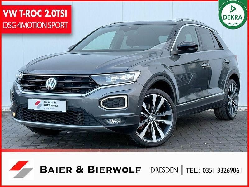 Grau Gebraucht 2018 VW T-Roc Sportline SUV | 23.990 € (Fairer Preis) - Bild 1/4