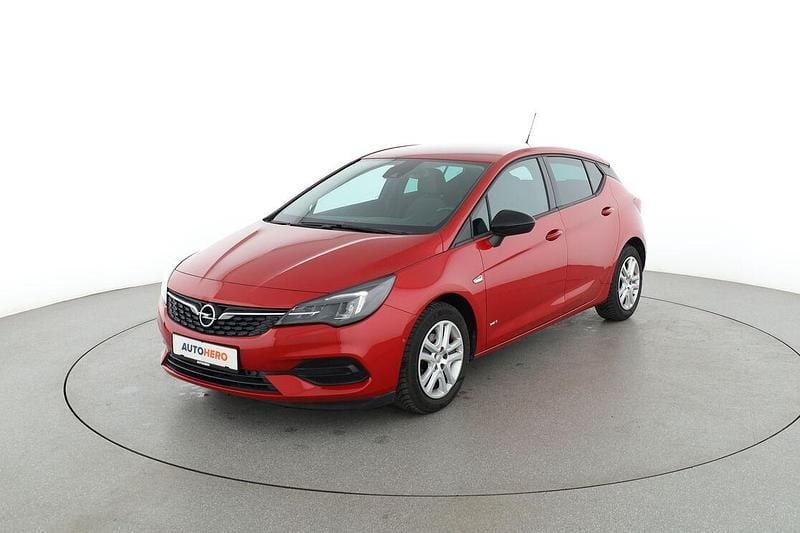 Rot Gebraucht 2021 Opel Astra Design & Tech Limousine | 14.200 € (Superpreis) - Bild 1/3