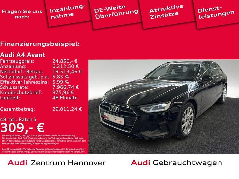Gebraucht Audi A4 Design 136 PS (100 kW) 2023 Brillantschwarz Kombi