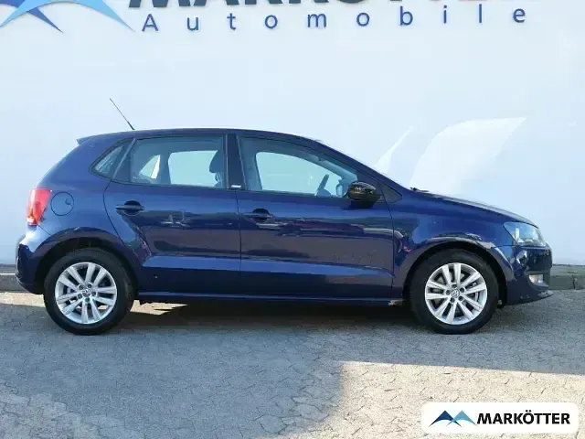 Gebraucht VW Polo Style 105 PS (77 kW) 2012 Blau Kleinwagen