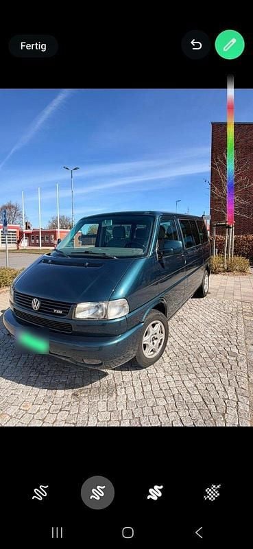 Second-hand VW T4 102 CP (75 kW) 2002 Verde Van