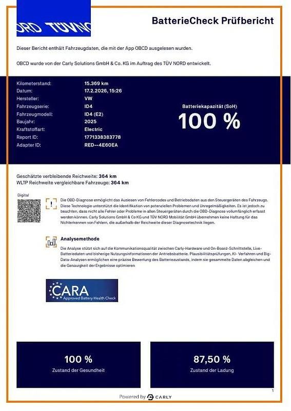 Gebraucht VW ID.4 Pure 125 kW (170 PS) 2025 Weiß SUV