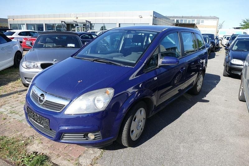 Blau Gebraucht 2006 Opel Zafira Van / Kleinbus | 690 € (Superpreis) - Bild 1/4