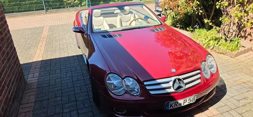 Gebraucht Mercedes SL500 387 PS (284 kW) 2007 Rot Cabrio