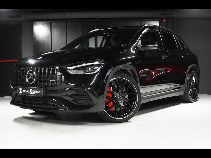 Schwarz Gebraucht 2021 Mercedes GLA45 AMG AMG SUV | 48.990 € (Fairer Preis) - Bild 1/4